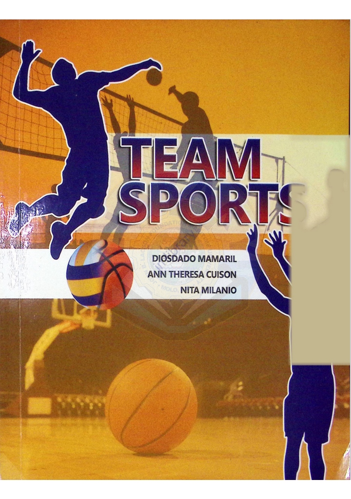 Team sports by Mamaril 2021